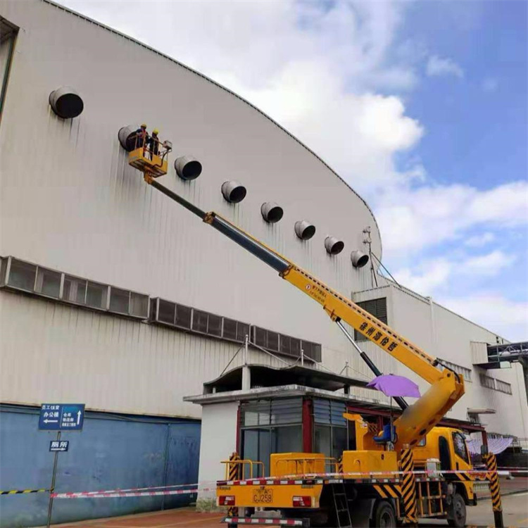 细水乡高空作业车出租服务：专业广告牌安装解决方案